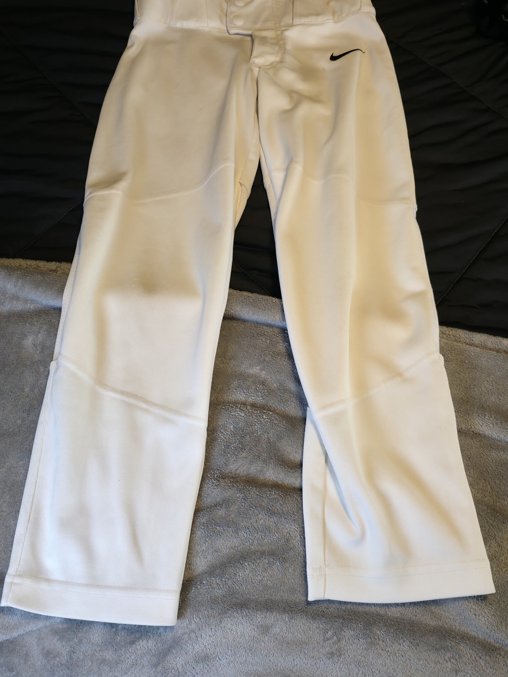 Nike Boy's White Performance Baseball Pants